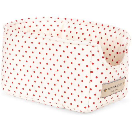 Peluche chien saucisse chorizo et son panier Marron, rouge, écru 3 - vertbaudet enfant 