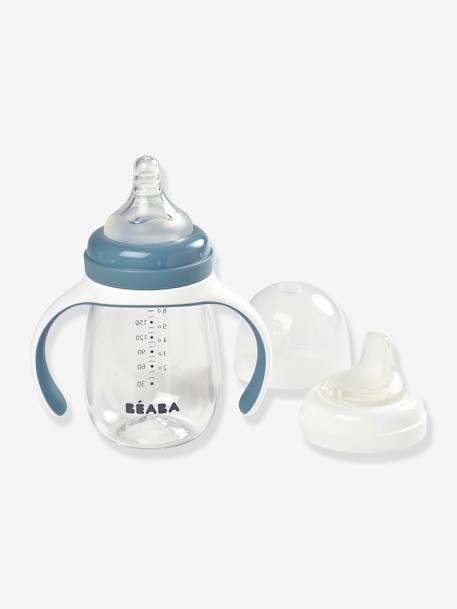 Biberon d'apprentissage 2 en 1 (210 ml) beige+BLEU+ROSE+vert sauge 4 - vertbaudet enfant 