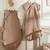 Gigoteuse été kimono uni mocha tog 1,6 (0-6 mois) Mocha 2 - vertbaudet enfant 