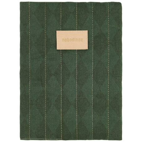 Protège-carnet de santé hyde park forest green diamonds Bleu 1 - vertbaudet enfant 