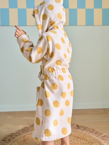 Poncho plaid polaire fille écru 5 - vertbaudet enfant 