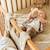 Sac de rangement miffy jacquard teddy biscuit Beige+Marron 4 - vertbaudet enfant 