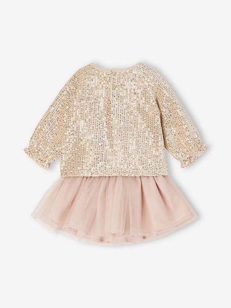 Ensemble jupon et top bébé fille rose 4 - vertbaudet enfant 