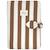 Protège carnet de santé knot caramel sailor Blanc, marron 1 - vertbaudet enfant 