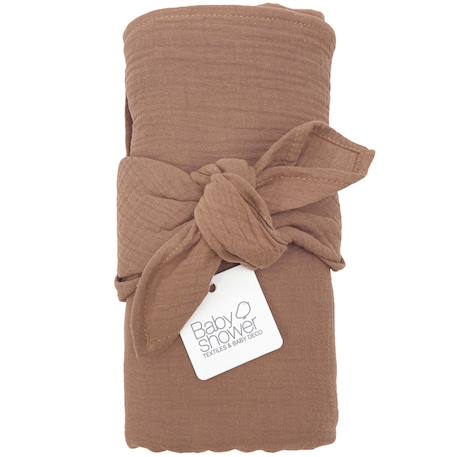 Lot de 2 langes minimax caramel glacé Marron 1 - vertbaudet enfant 