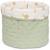 Panier de toilette rond grand safari leo Blanc, jaune, vert 2 - vertbaudet enfant 