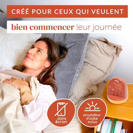 Réveil sun terracotta (10 ans et+) Terracotta 6 - vertbaudet enfant 