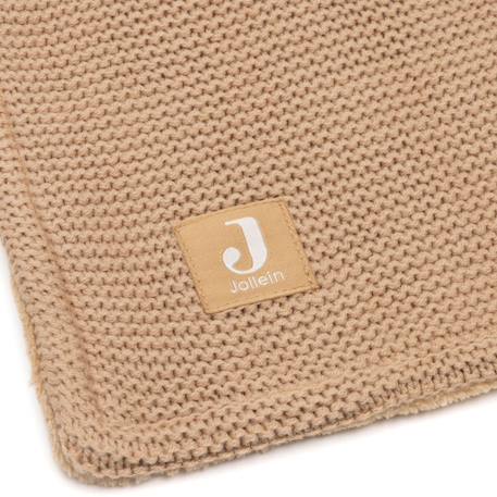 Couverture basic knit hazel-fleece (75 x 100 cm) Marron 4 - vertbaudet enfant 