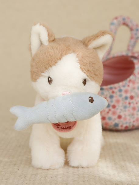 Peluche chat Marley écru 1 - vertbaudet enfant 