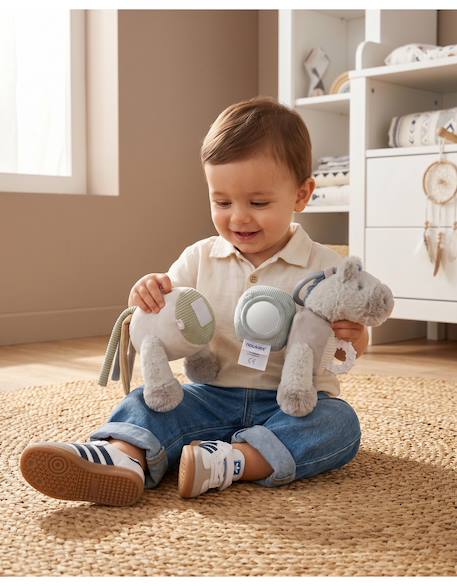 Peluche d'éveil musicale poney lino Beige 2 - vertbaudet enfant 