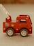 Camion pompier en bois rouge 1 - vertbaudet enfant 