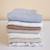 Lot de 3 langes bébé en mousseline lierre (70 x 70 cm) Blanc cassé, marron 2 - vertbaudet enfant 