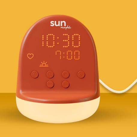 Réveil sun terracotta (10 ans et+) Terracotta 1 - vertbaudet enfant 
