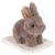 Peluche chien et sa caisse Gris, blanc, noir 2 - vertbaudet enfant 