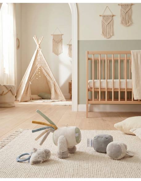 Peluche d'éveil musicale poney lino Beige 4 - vertbaudet enfant 