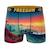 Lot de 3 boxers junior collection world painting Rose/violet/orange/vert/jaune 4 - vertbaudet enfant 