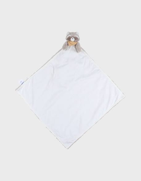 Doudou couverture raton laveur raku Ecru 4 - vertbaudet enfant 