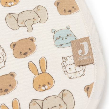 Lot de 5 bavoirs imperméables jollies Blanc, marron, bleu 4 - vertbaudet enfant 