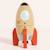 Fusées magnétiques en bois fsc Beige, orange, bleu 5 - vertbaudet enfant 