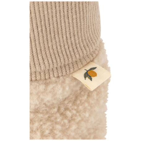 Chaussons bébé polaire safa oxford tan (3-6 mois) Ecru, jaune, vert 3 - vertbaudet enfant 