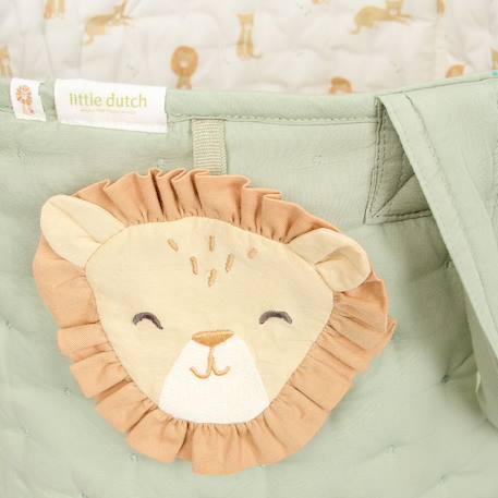 Panier de rangement safari leo Blanc, vert, beige+Rose, beige 4 - vertbaudet enfant 