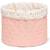 Panier de toilette rond grand blooming safari Rose, beige 2 - vertbaudet enfant 