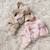Mini doudou Fanfan Biche tout doux – 25 cm, dès la naissance Beige+Marron, écru, rose 4 - vertbaudet enfant 