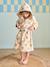 Poncho plaid polaire fille écru 4 - vertbaudet enfant 