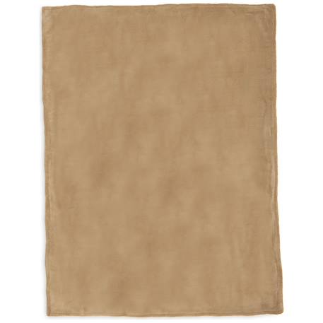 Couverture basic knit hazel-fleece (75 x 100 cm) Marron 3 - vertbaudet enfant 
