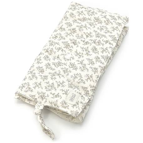 Tapis à langer nomade knot miley Ecru, vert, noir 2 - vertbaudet enfant 
