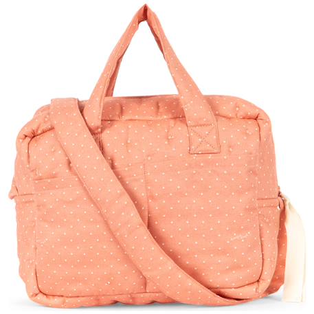 Sac à langer pour poupée rose à pois Rose 2 - vertbaudet enfant 