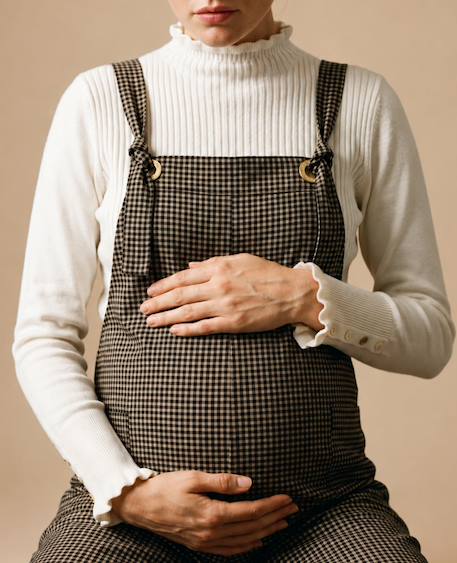 Salopette de grossesse et d'allaitement mae Noir/beige 5 - vertbaudet enfant 
