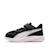 Baskets garçon pounce Noir+Noir blanc argent 1 - vertbaudet enfant 
