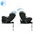 Siège auto pivotant et coulissant mica slide pro Authentic black+Authentic green+Authentic truffle 9 - vertbaudet enfant 
