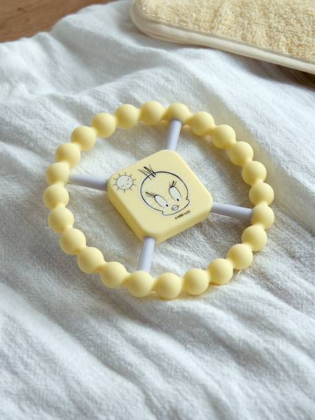 Anneau de dentition Titi jaune pastel 1 - vertbaudet enfant 