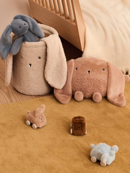 Panier Morley Rabbit Pile Basket écru 2 - vertbaudet enfant 