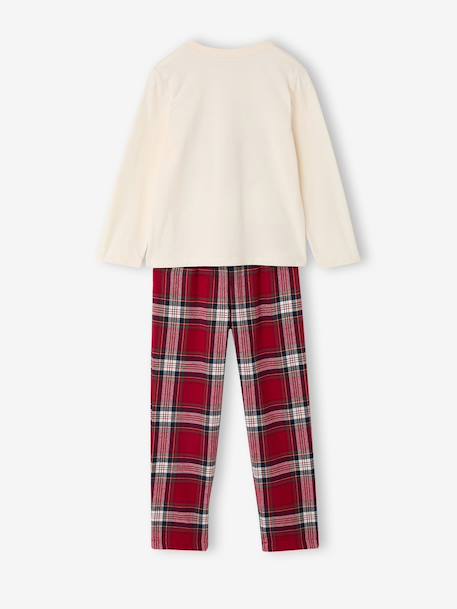 Pyjama garçon Noël Capsule Famille écru 8 - vertbaudet enfant 