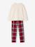 Pyjama garçon Noël Capsule Famille écru 8 - vertbaudet enfant 