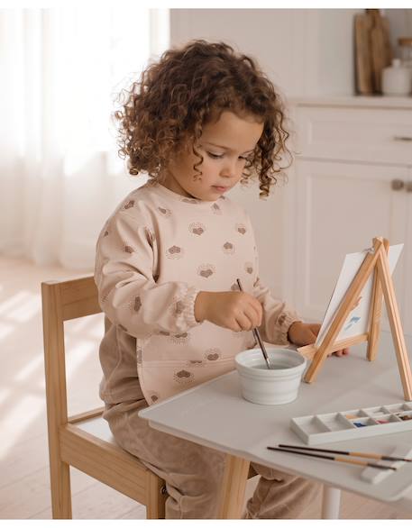 Bavoir imperméable Rose 2 - vertbaudet enfant 