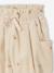 Pantalon bébé fille forme ballon vanille 3 - vertbaudet enfant 