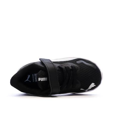 Baskets garçon pounce Noir+Noir blanc argent 5 - vertbaudet enfant 