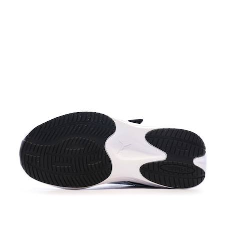 Baskets mixte pounce lite ac+ ps Noir+Noir blanc argent 6 - vertbaudet enfant 