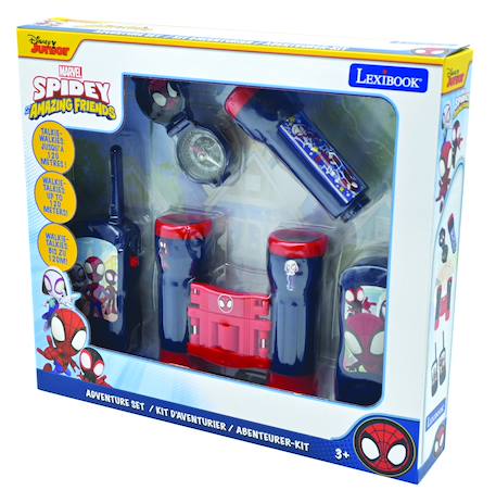 Kit d’aventurier spidey et ses amis extraordinaires Noir 1 - vertbaudet enfant 