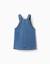Robe salopette en jean avec broderie minnie Bleu 3 - vertbaudet enfant 
