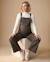 Salopette de grossesse et d'allaitement mae Noir/beige 3 - vertbaudet enfant 