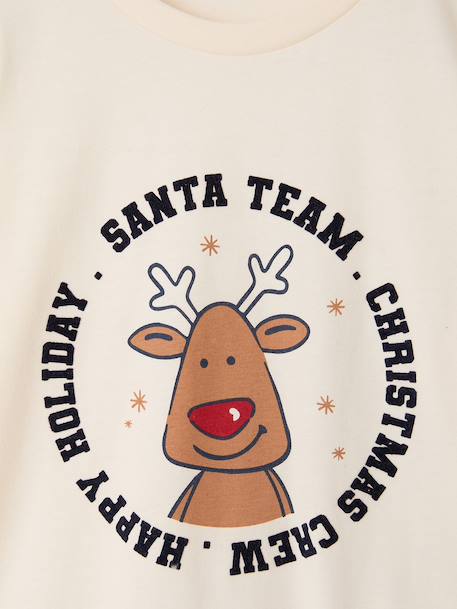 Pyjama garçon Noël Capsule Famille écru 6 - vertbaudet enfant 