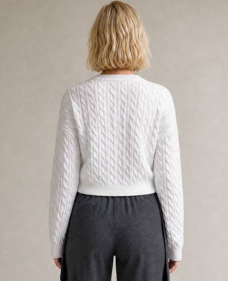 Pull d'allaitement abby Ivoire 3 - vertbaudet enfant 