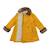 Manteau fille en velours jaune à col fausse fourrure | anoushka Jaune 4 - vertbaudet enfant 