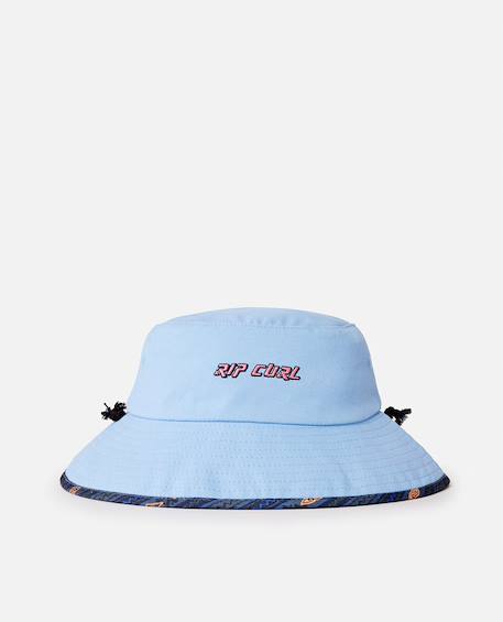 Chapeau pour enfant combo mid brim Bleu lagon+Denim délavé 1 - vertbaudet enfant 