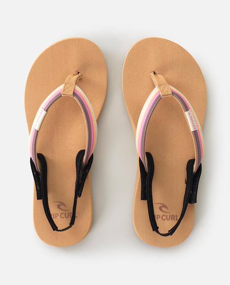 Tongs Fille freedom mini shoes Rose+Rouge 3 - vertbaudet enfant 